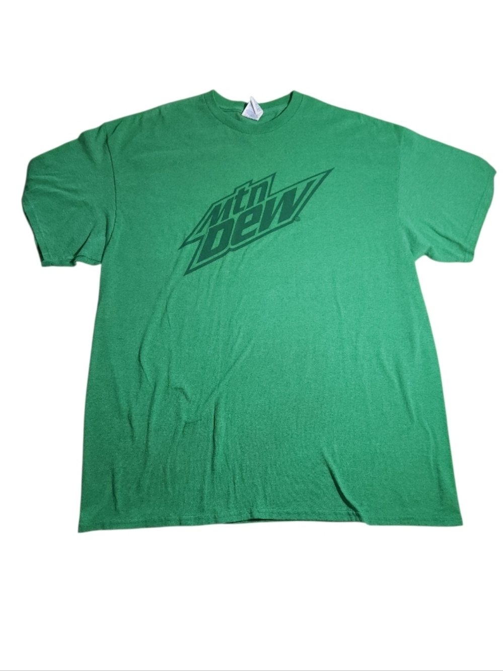 Mtn Dew Men's Short Sleeve Crewneck Tee - Green